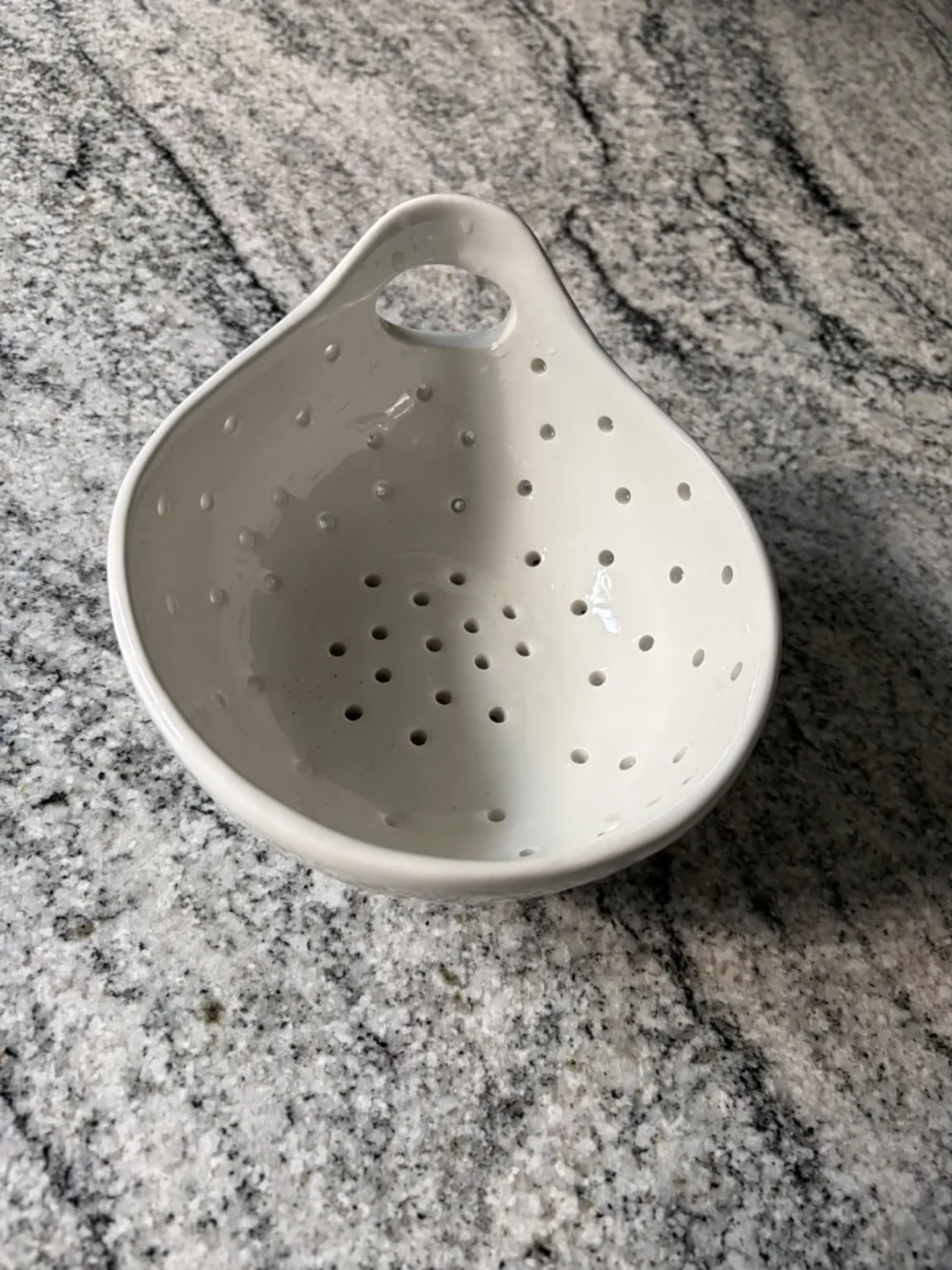 FARMHOUSE Pottery Berry CREAM WHITE STRAINER COLANDER BOWL